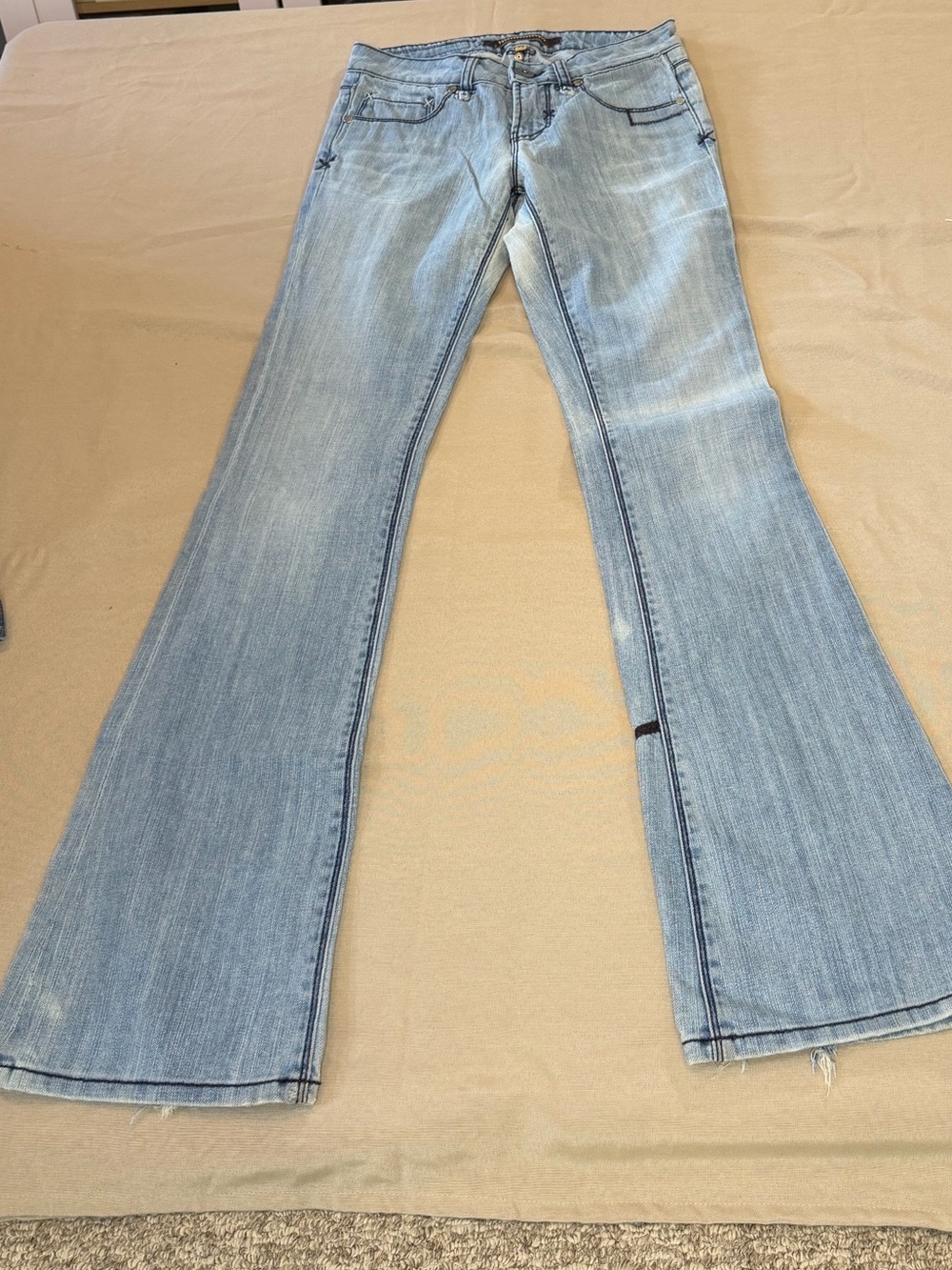 Yanuk Light Wash Flared Jeans